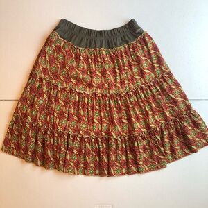 Matilda Jane Woman’s Colorful Geometric Patterned Skirt Size S